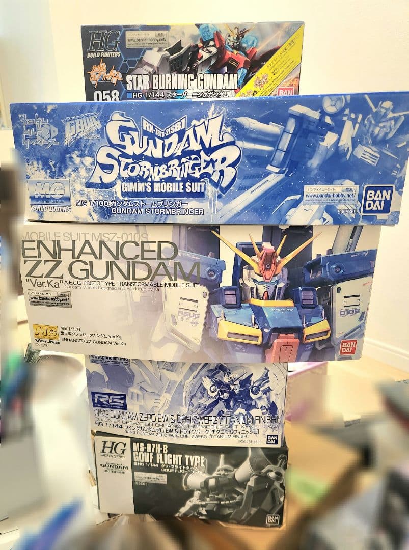 【コレクション整理】ガンプラ 5点