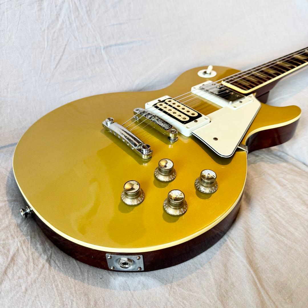 【美品】グレコレスポールゴールドトップ ジャパンヴィンテージギター シリアルなし