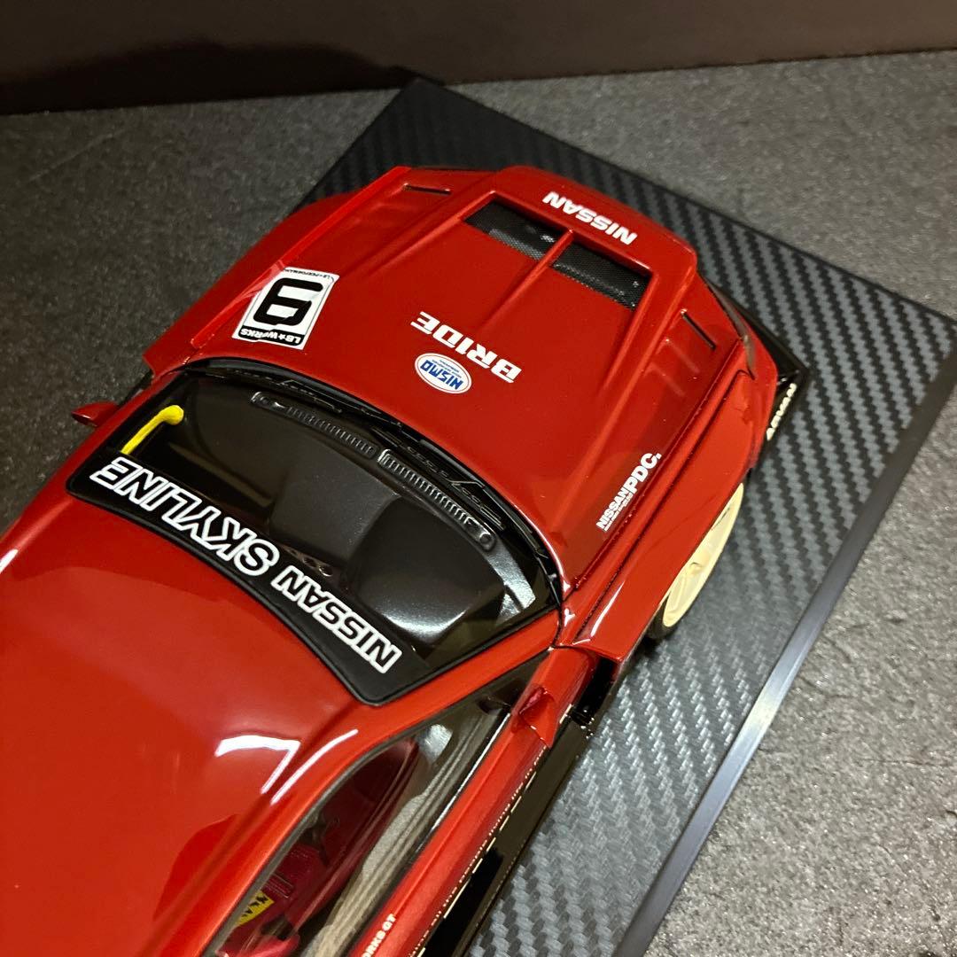 032 LBWK LB-ER34 スーパーシルエット 1/18スケール ミニカー