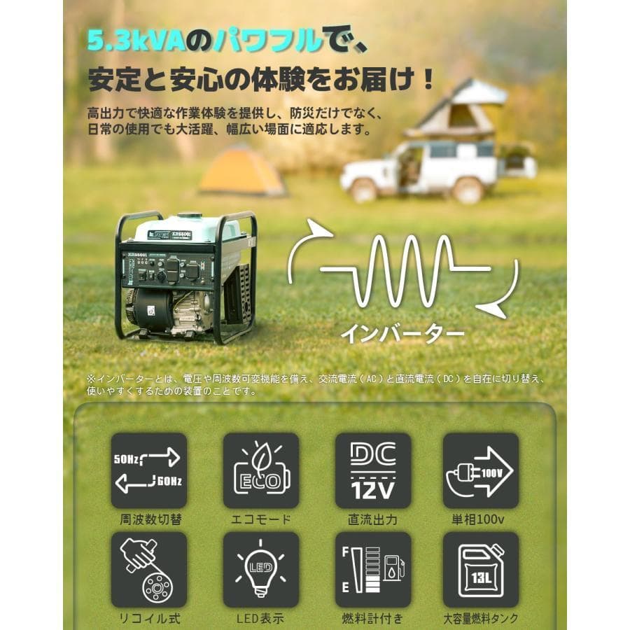 ★セット★バルーン投光器 200W LED 発電機用投光器 ポータブル 伸縮