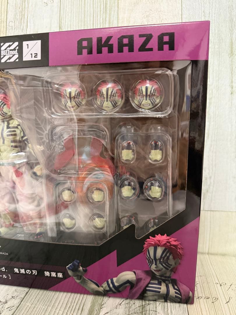 鬼滅の刃　BUZZmod. 煉獄杏寿郎　猗窩座　2体セット　無限列車　フィギュア