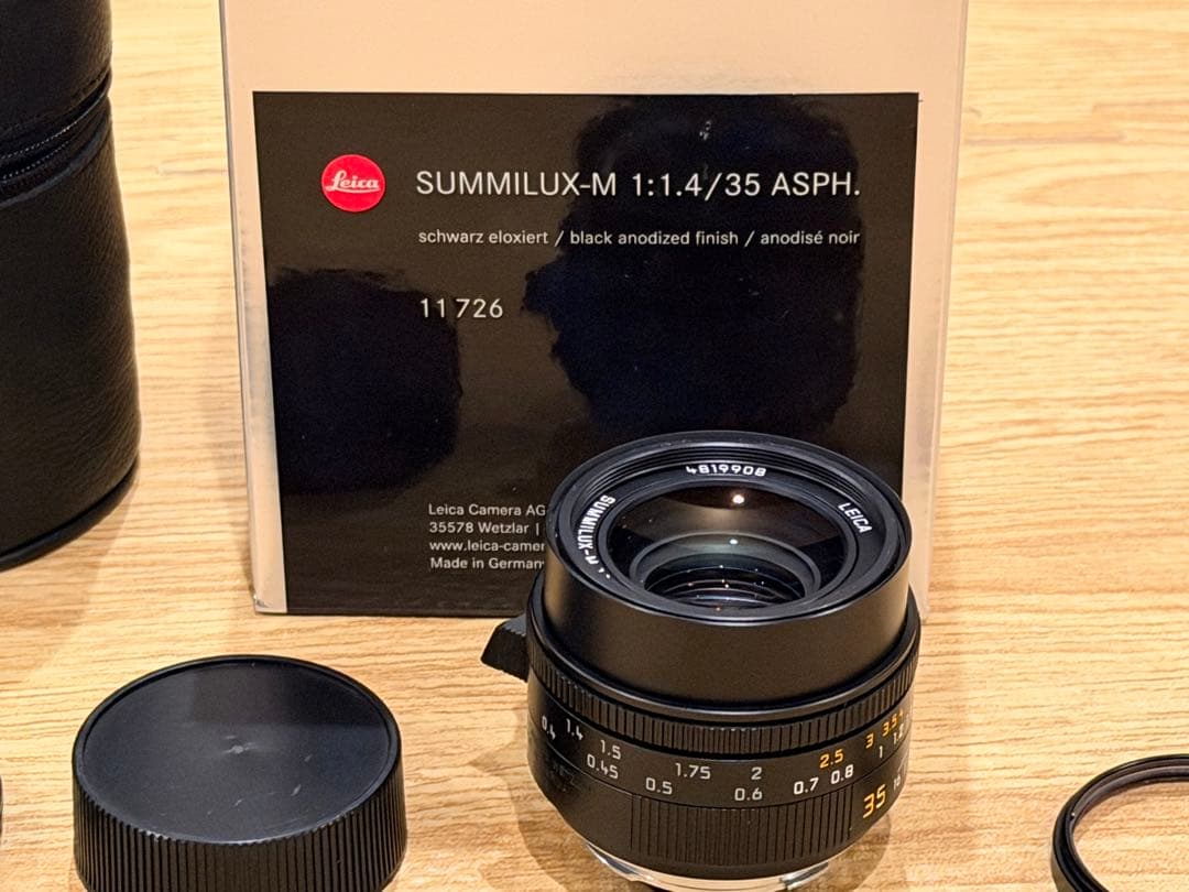 Leica ライカ ズミルックス M f1.4/35mm ASPH. ブラック