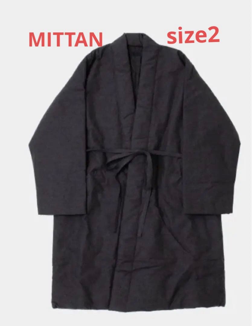 mittan 丹前コート サイズ2 2024購入