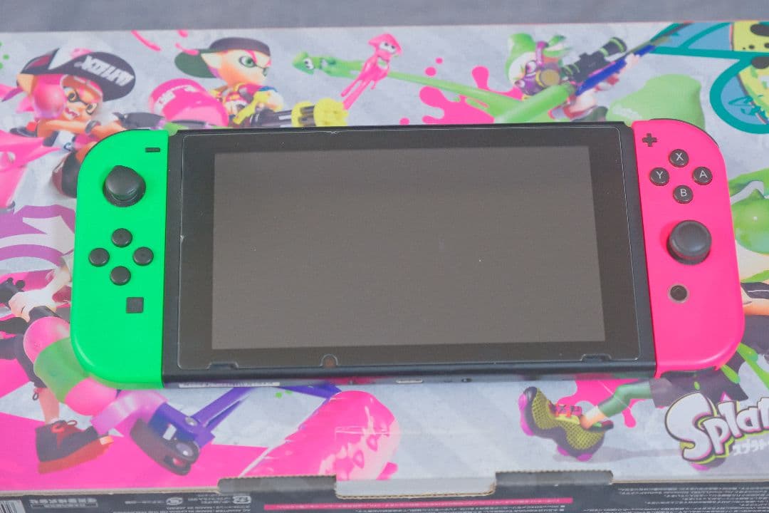 Nintendo Switch スプラトゥーン2セット(ソフトなし／ジャンク)
