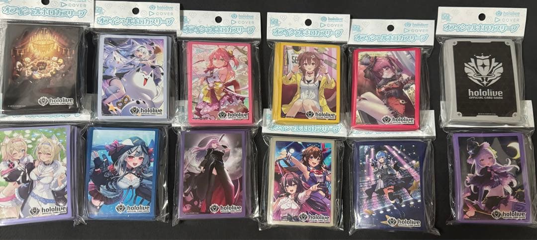 ホロカ 公式スリーブ 12個セット 新品未開封 宝鐘マリン 星街すいせい