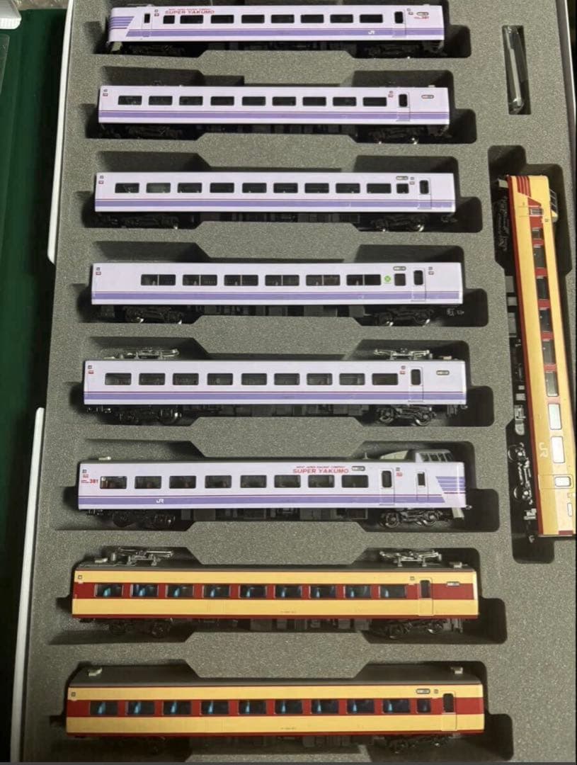 加工品　KATO381系スーパーやくも繁盛期セット
