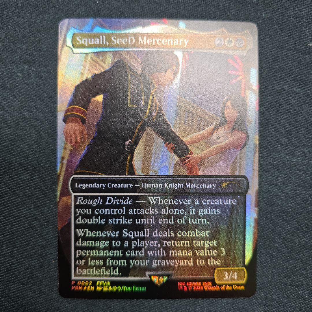 MTG SeeDの傭兵、スコール プロモ FF foil ショーダウン