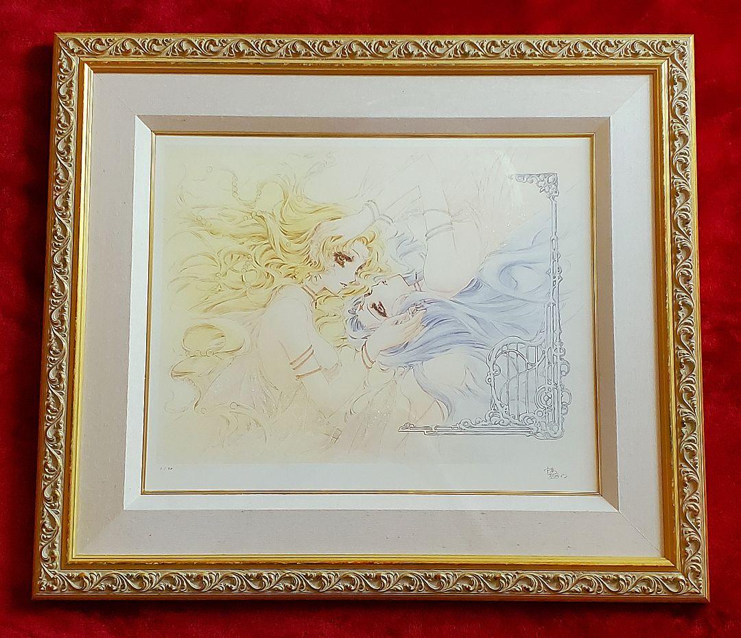 【M＆I ART SYSTEM】中嶋敦子『睡蓮－煌めきのつぼみ－』サイン入り版画