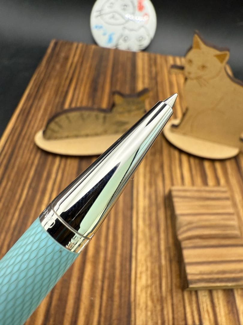 GRAF VON FABER-CASTELL ボールペン ギロシェ ターコイズ