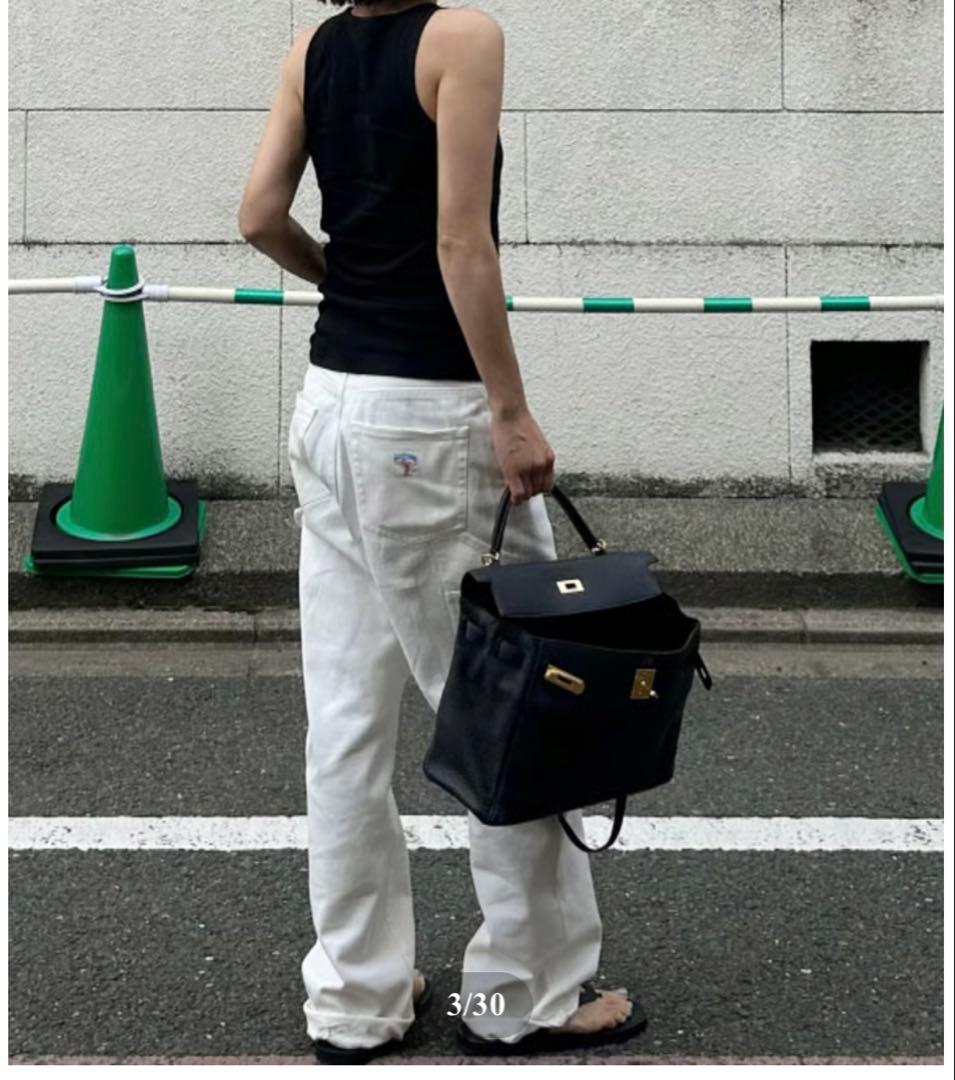 ok.soon×piccadilly コットンホワイトペインターパンツ　サイズ3