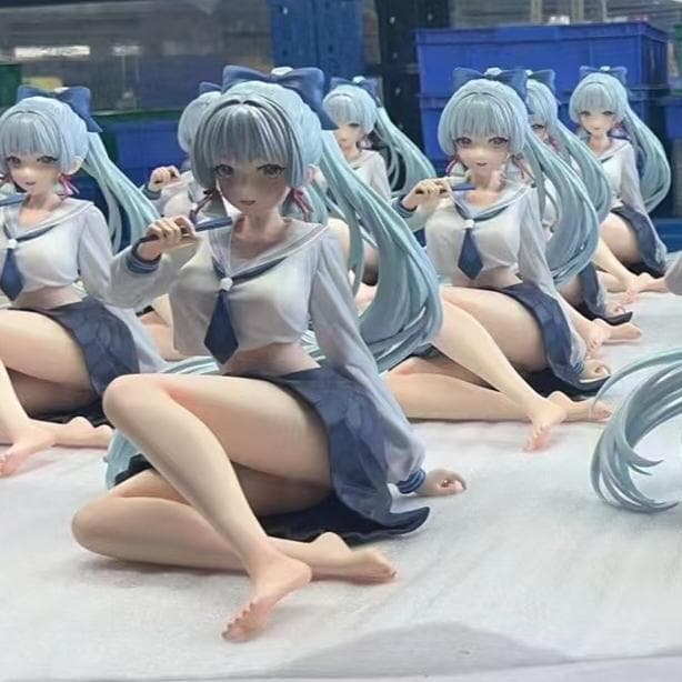 原神 神里綾華 ガレージキット 塗装済み完成品 フィギュア 1/6スケール