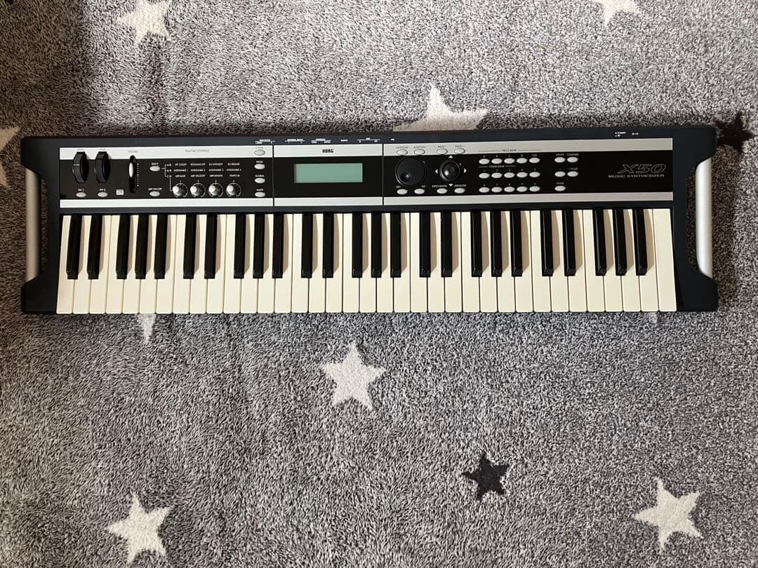 X50 シンセサイザー　中古　箱、説明書あり