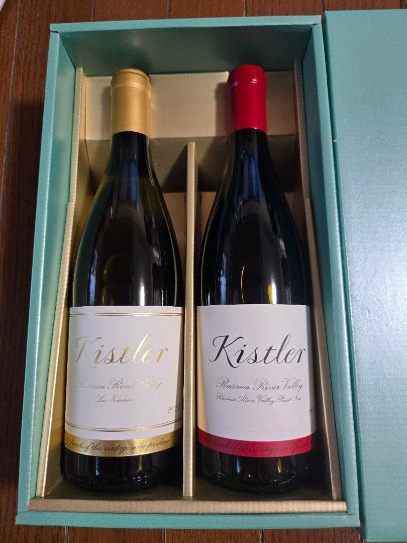 2本セット　キスラーヴィンヤーズ　シャルドネ1本　ピノノワール1本 ソノマ