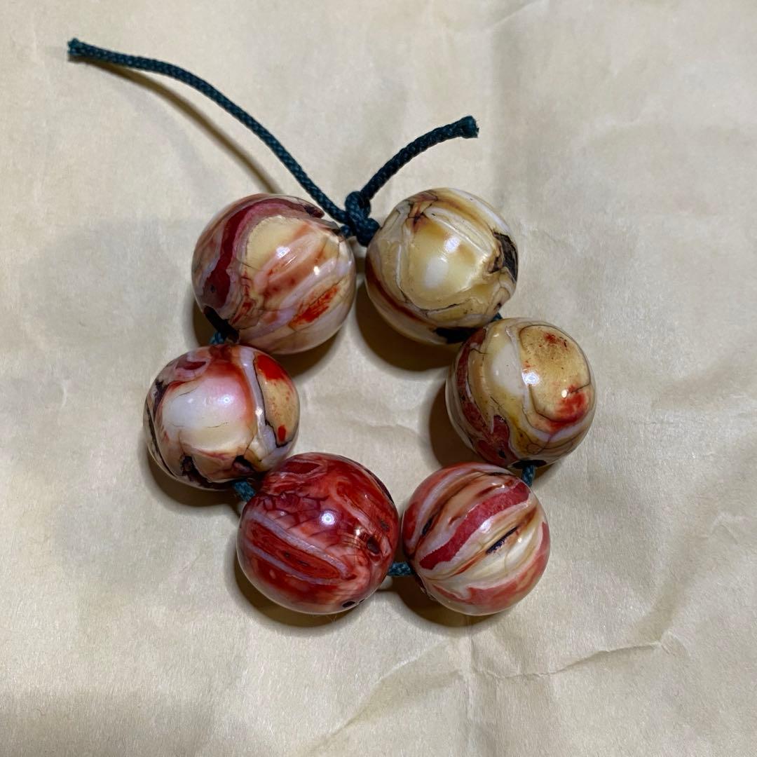 LYU SIGUO。鶴天　鶴頭　緒締玉　骨董品