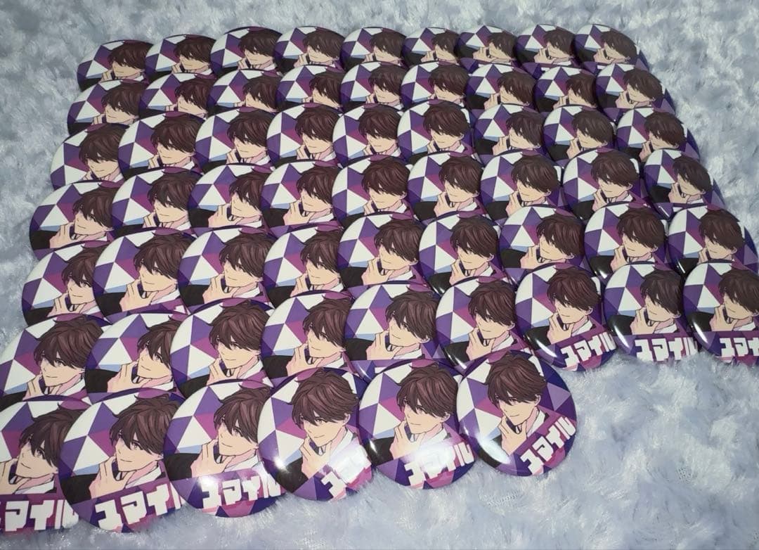 ワイテルズ スマイル 缶バッジ