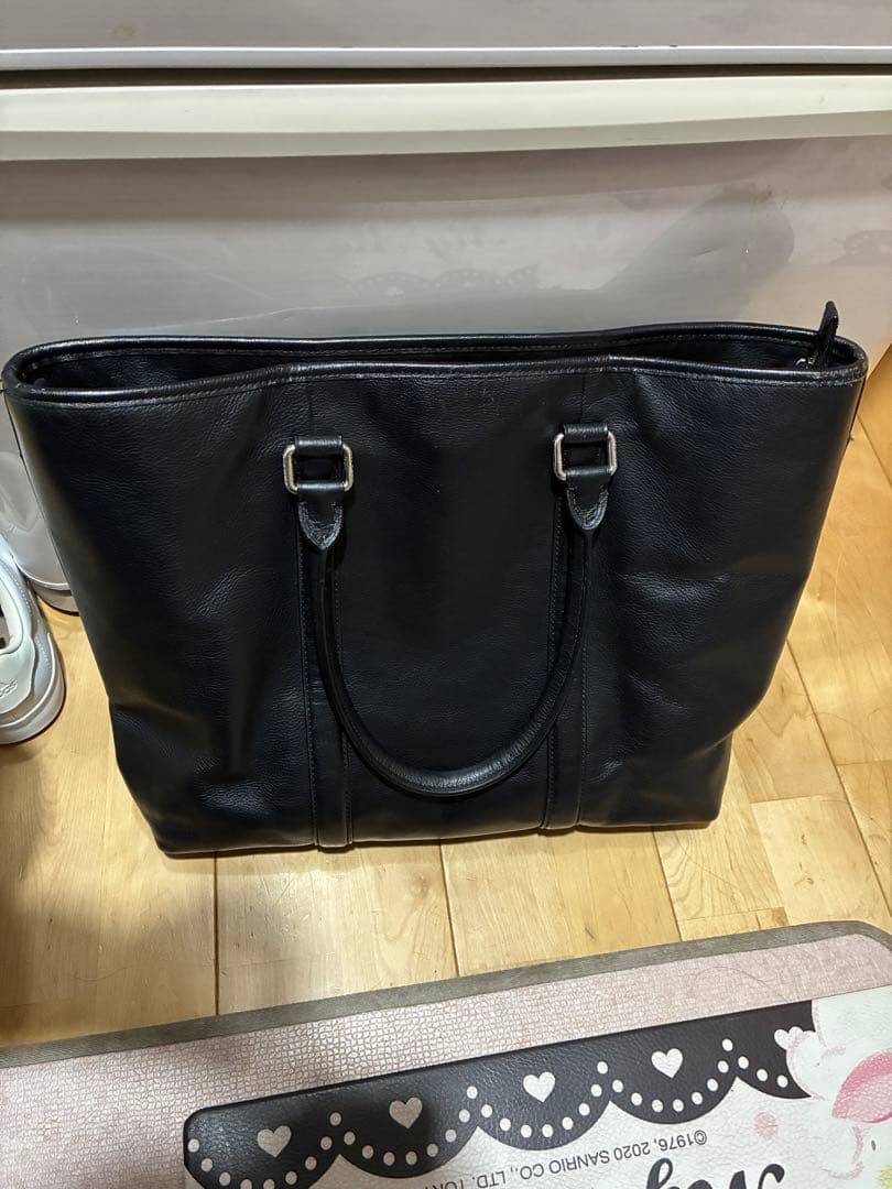 ち*@様 t*e様 COACH ブラック ビジネスバッグ A1724-FB475