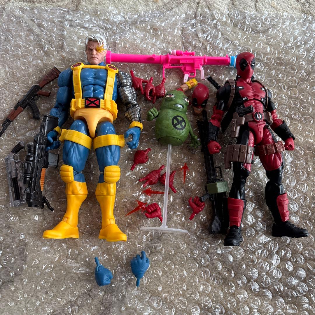 デッドプール ケーブル フィギュアセット　マーベルレジェンド