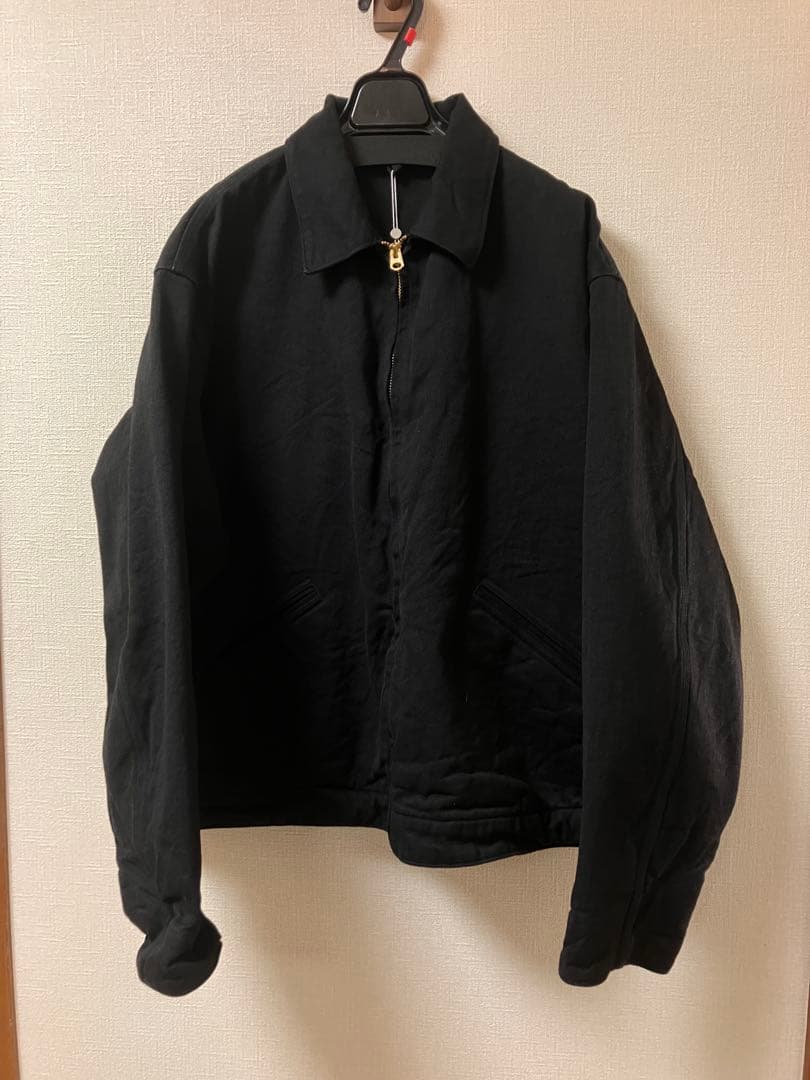ジャケット・アウター 26SS COMOLI BLACK DENIM ZIP SHORT JACKET