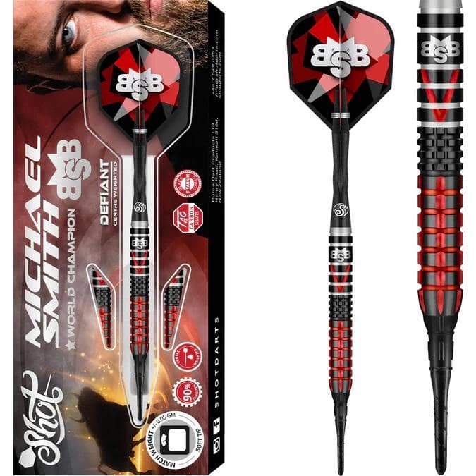 ダーツ Shot Michael Smith Defiant 2BA 20g