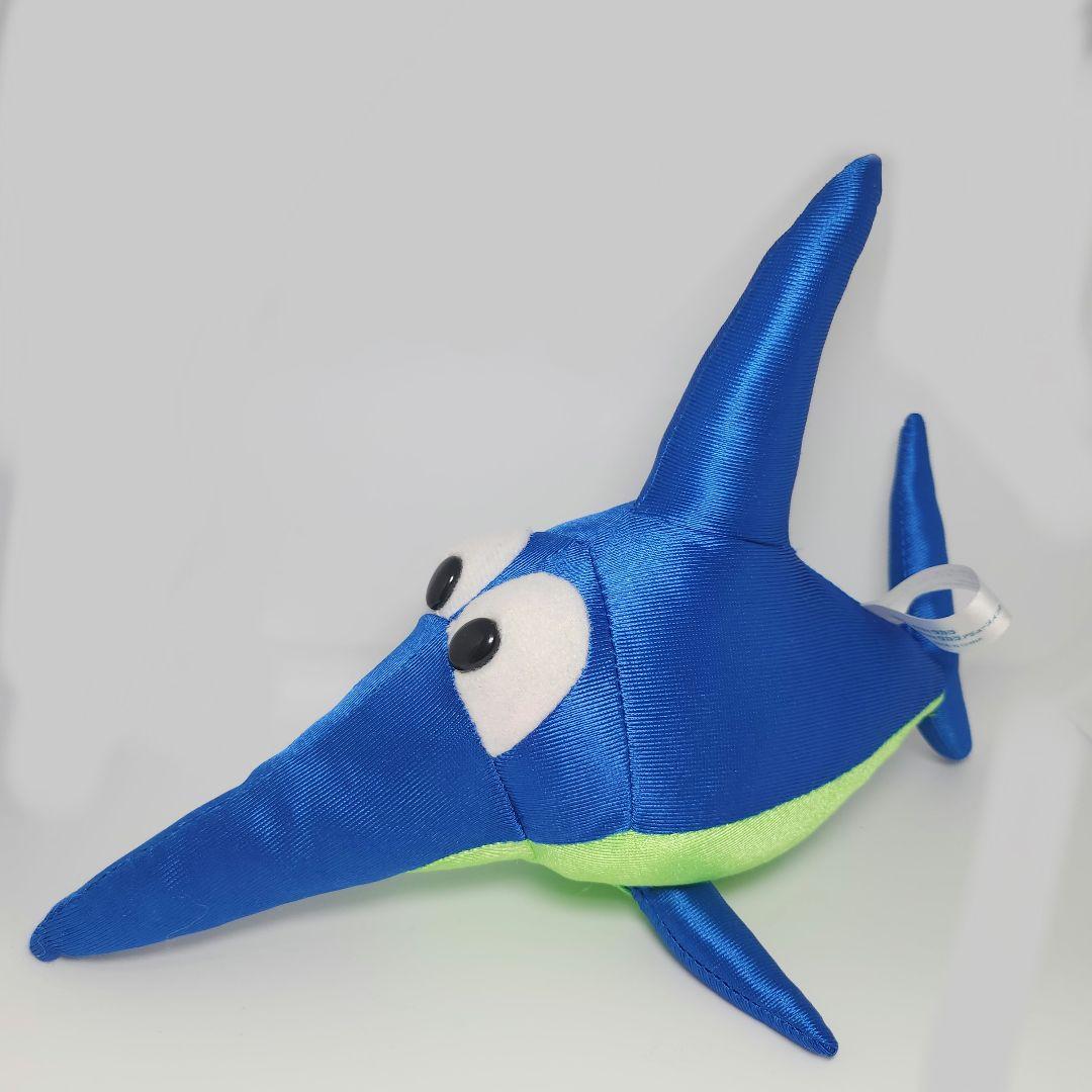 激レア　当時物　スーパードンキーコング2 エンガード　カジキ　ぬいぐるみ　絶版