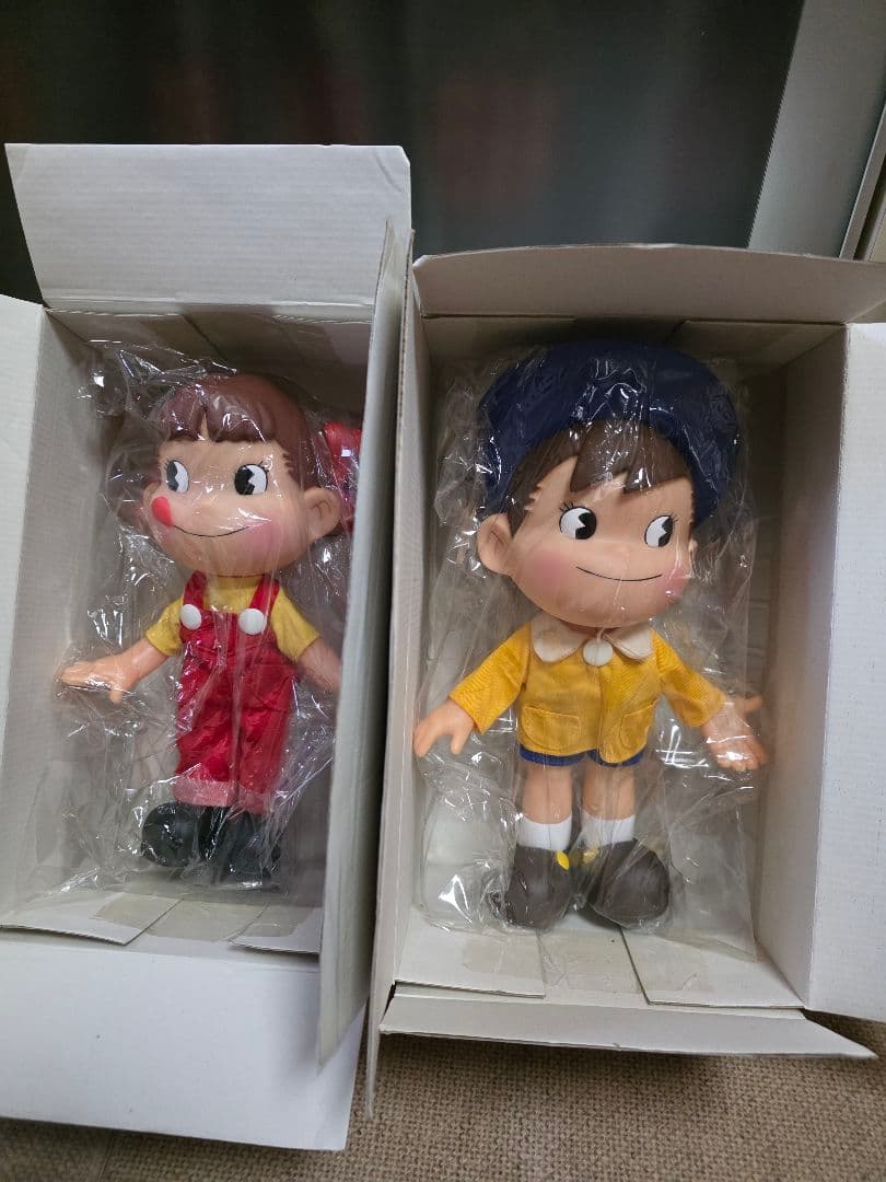 ペコちゃんポコちゃん　キャラクター フィギュアセット 　FUJIYA　懸賞品