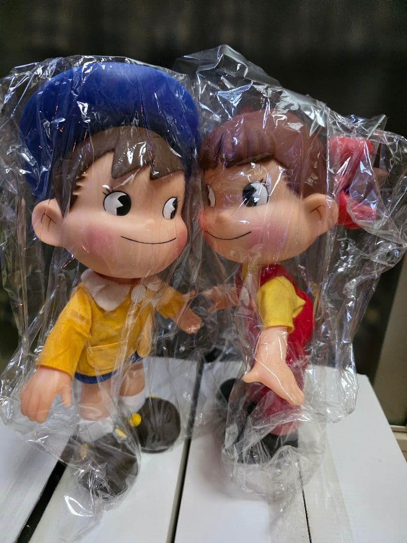 ペコちゃんポコちゃん　キャラクター フィギュアセット 　FUJIYA　懸賞品