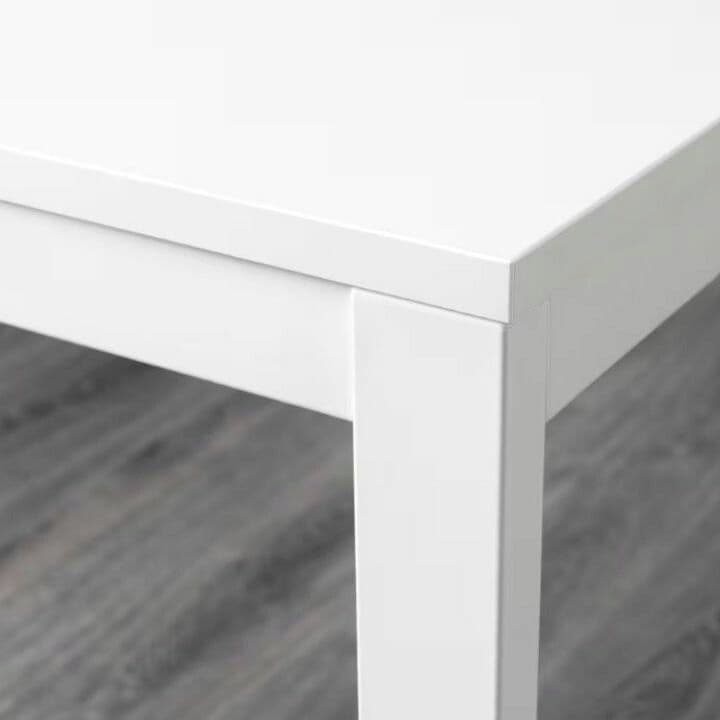 IKEA ダイニングテーブル VANGSTA 伸縮テーブル ホワイト