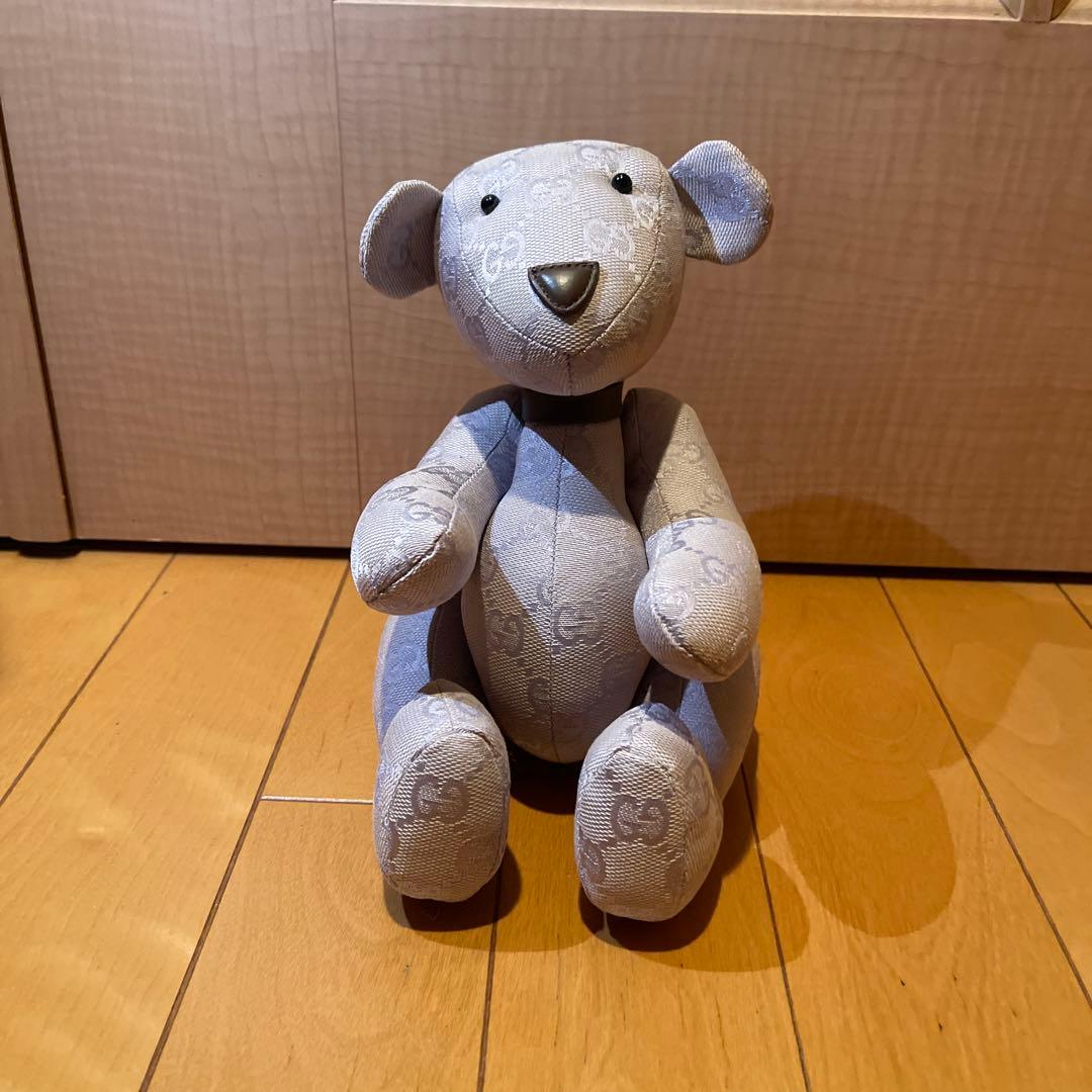 GUCCI(グッチ) GGキャンパス　テディベア　ぬいぐるみ