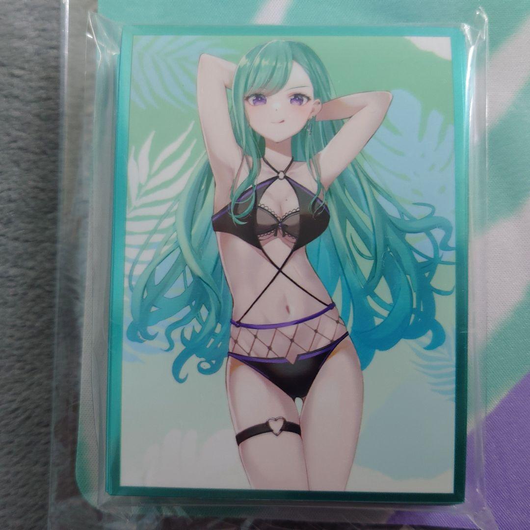 α1 ぶいすぽっ! 舌&ポーズ&水着 八雲べに スリーブ&プレイマット