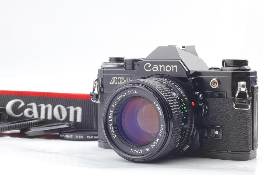 Canon AE-1 New FD 50mm F1.4 フィルム一眼レフカメラ