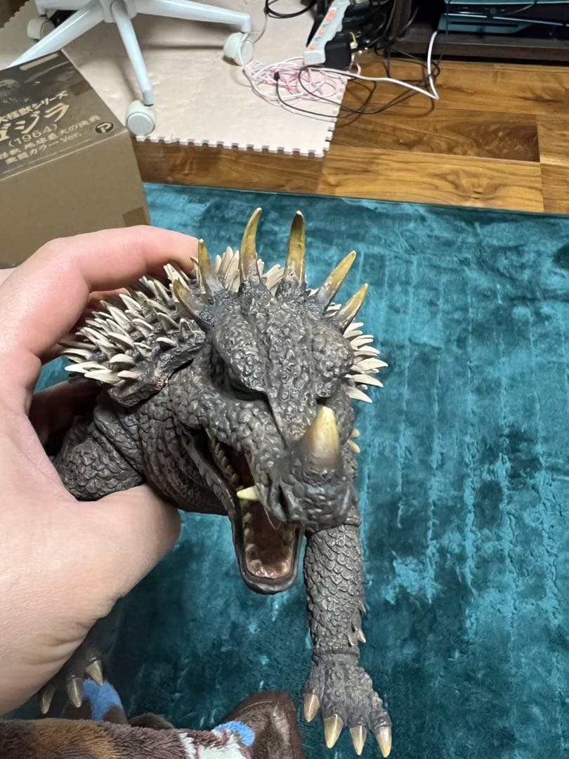 東宝大怪獣　シリーズ エクスプラス　アンギラス1968本体のみ