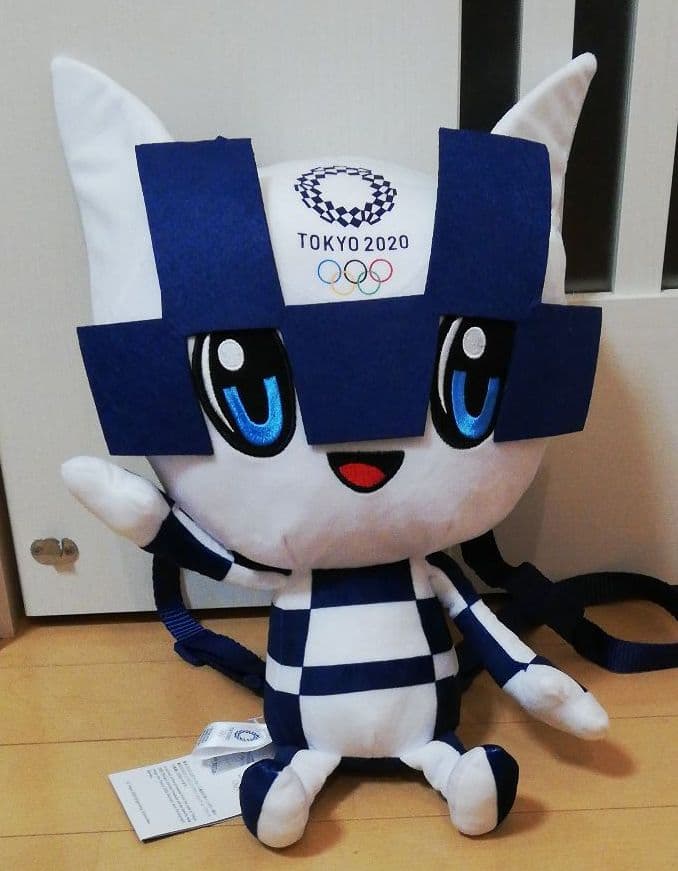 東京2020 オリンピックマスコット ミライトワ　ぬいぐるみリュック