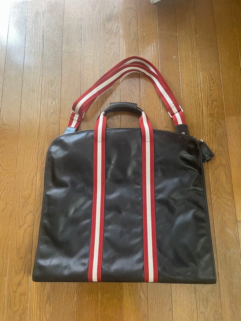 BALLY バリー　ガーメントバッグ　レザー　メンズ　ビジネス　錠無し