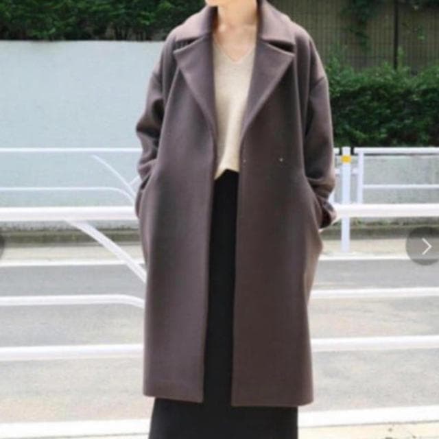 IENA イエナ MANTECOオーバーチェスターコート 38サイズ グレー