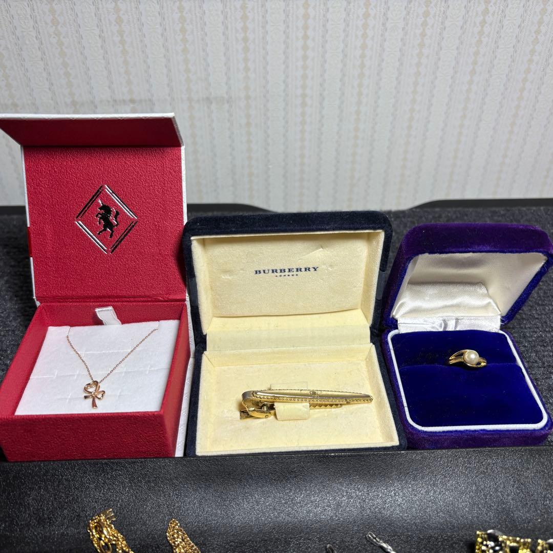 (*石様 遺品整理 ネックレス リング 指輪 イヤリング Pt1000 k10