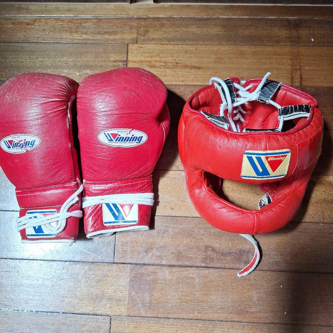 316　 winning ヘッドギア　　グローブ