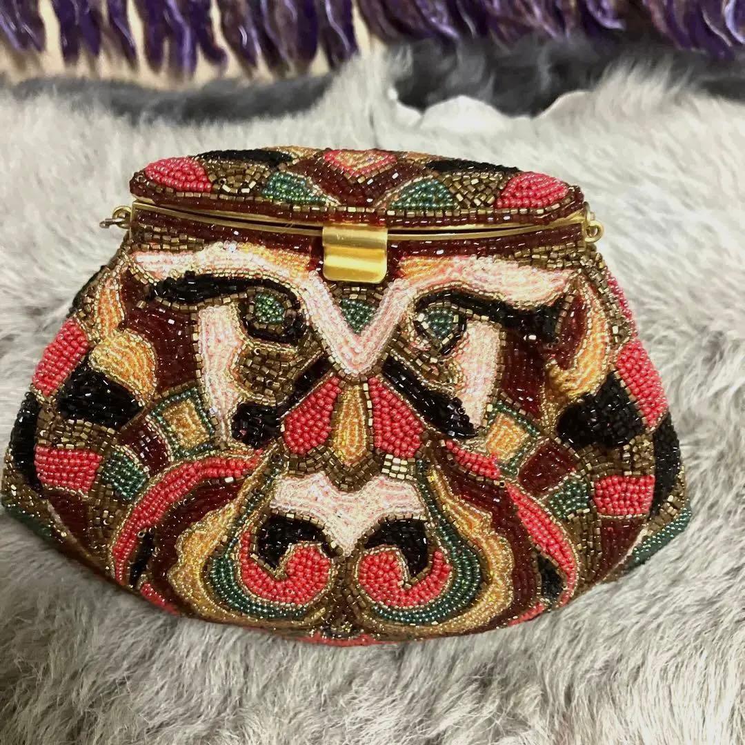 ｛皇室御用達ルミーはしもと｝ 高級ビーズバッグ