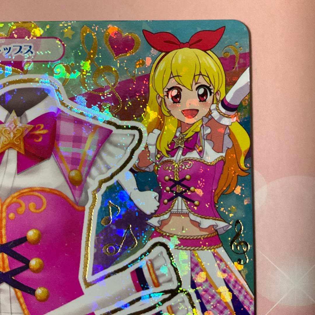 【アイカツ】ハイピンクパレードコルセット　アニメ柄