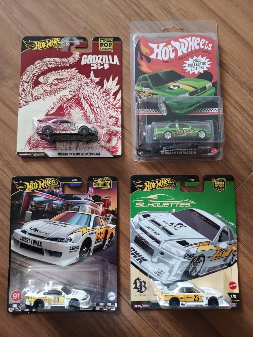 ホットウィール　R34ゴジラ　リバティウォーク　コレクターエディション等