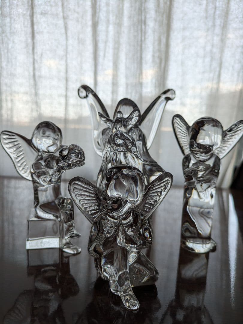 バカラ　天使　大天使　４点セット　置物