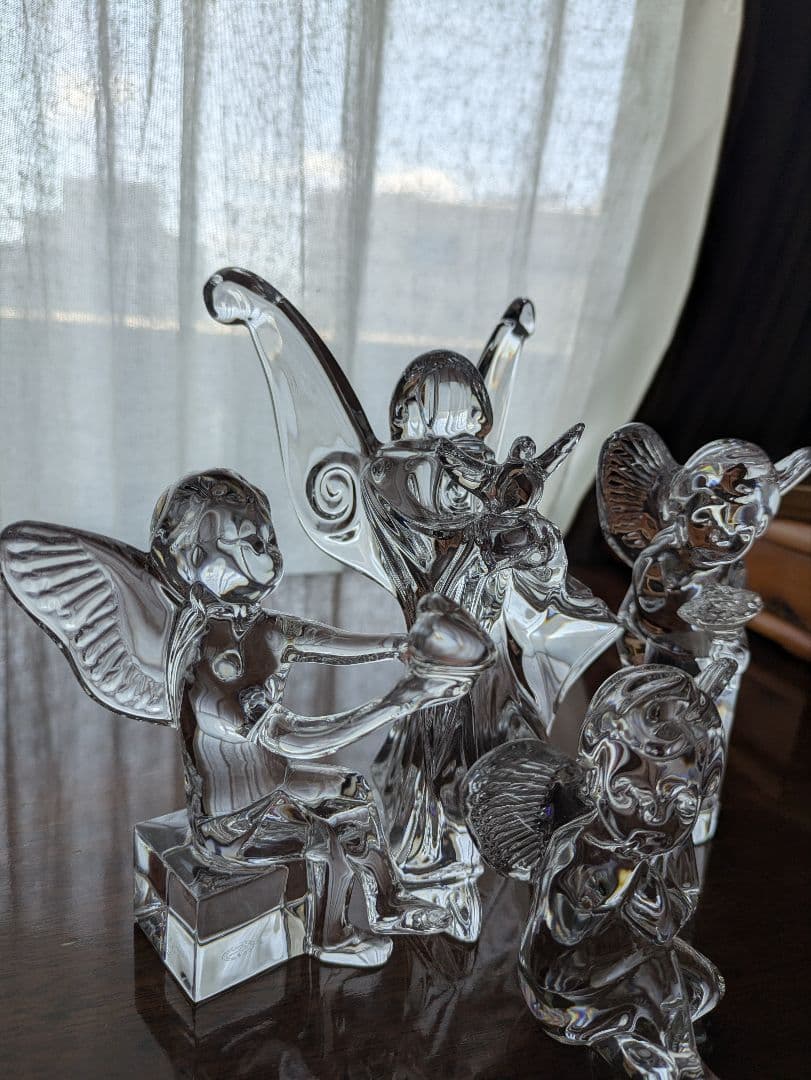 バカラ　天使　大天使　４点セット　置物