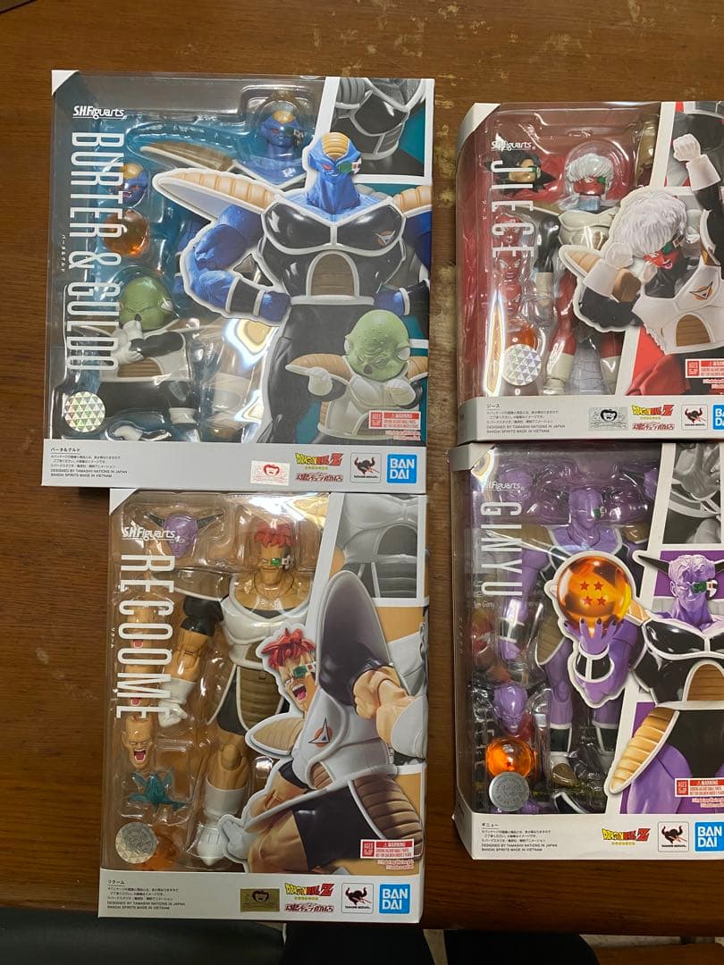 SHFiguarts ドラゴンボール フィギュアーツ　　ギニュー特戦隊セット