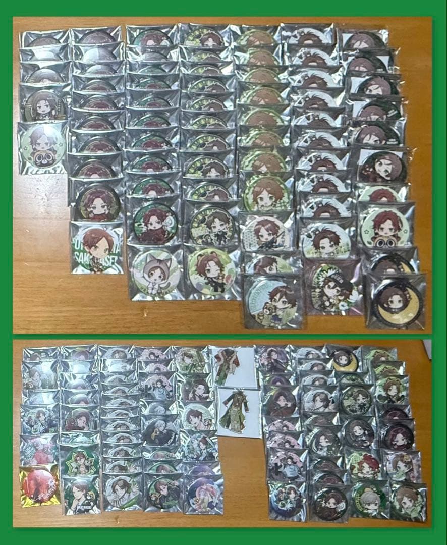 うらたぬき 缶バッジ 衣装キーホルダー