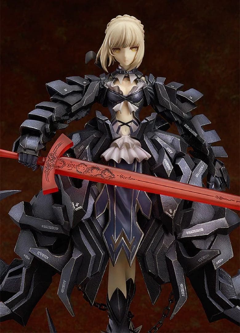 再販版　セイバーオルタ huke コラボパッケージ　複製原画付き　fate
