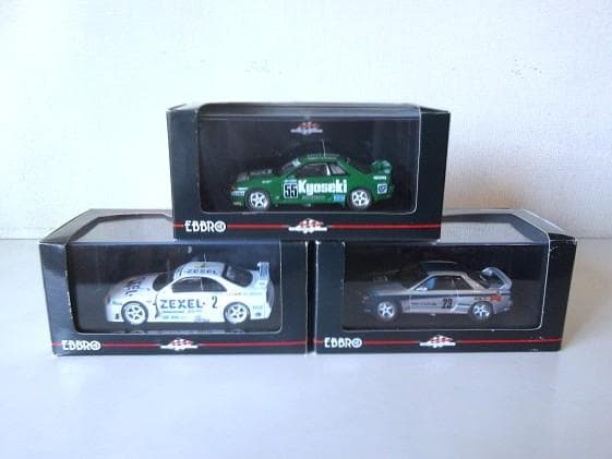 特価 EBBRO 1/43 日産 スカイライン GT-R(R32) 3台セット