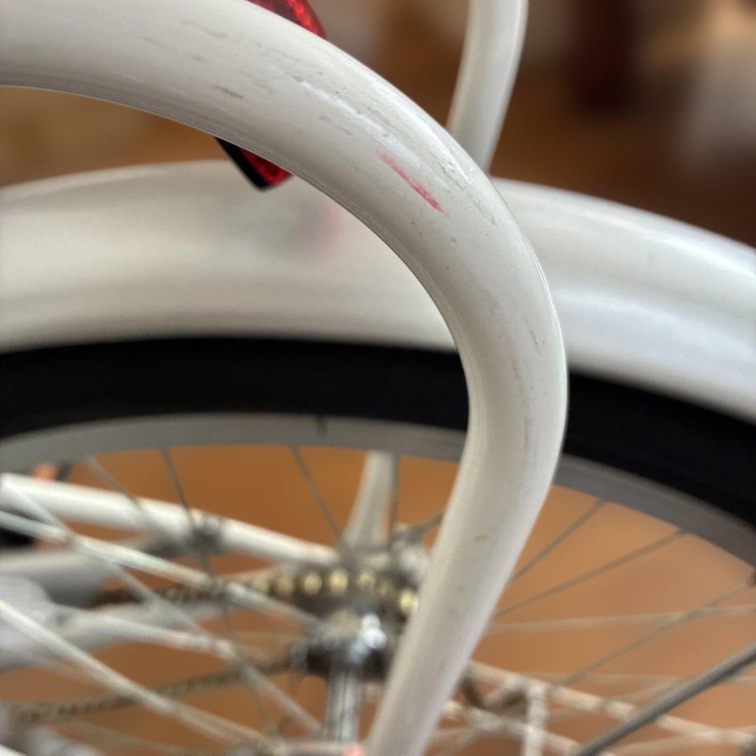 さ*た様 EDWIN 20インチ 折りたたみ自転車 ホワイト