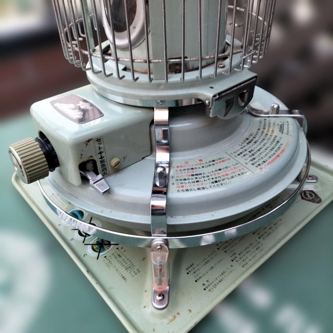 アラジンストーブ メンテナンス済み。純正芯交換済。取説付きです。グリーン