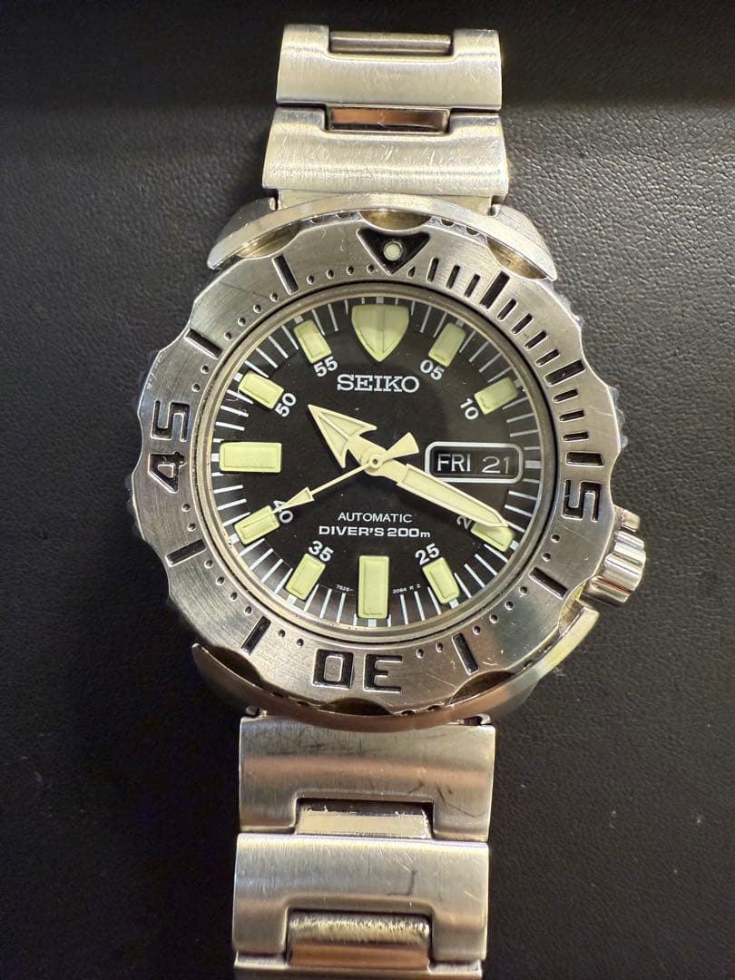 ｓ*ｅ様 【SEIKO】7S26-0350自動巻き ダイバーズウォッチ 稼働 大