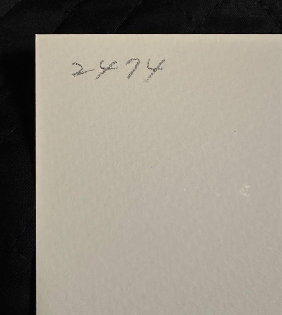 【証明書付】高砂淳二 オリジナルプリント「移ろう時」 No.144/600