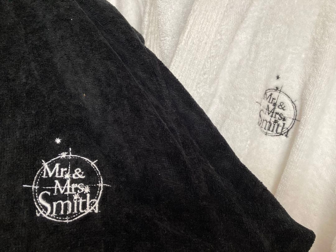 Mr & Mrs Smith バスローブ 2着セット